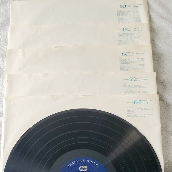 READER'S DIGEST "Popular Music That Will Live Forever" TEN 12" Vinyl LP- Box Set - Picture 13 of 14